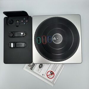 DJ Hero Wireless Turntable Controller PS2 PS3 Activision Tested w/ Manual